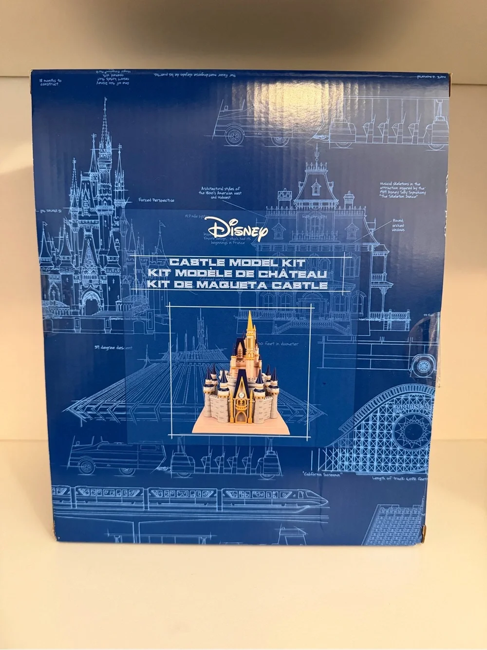 Disney castle model